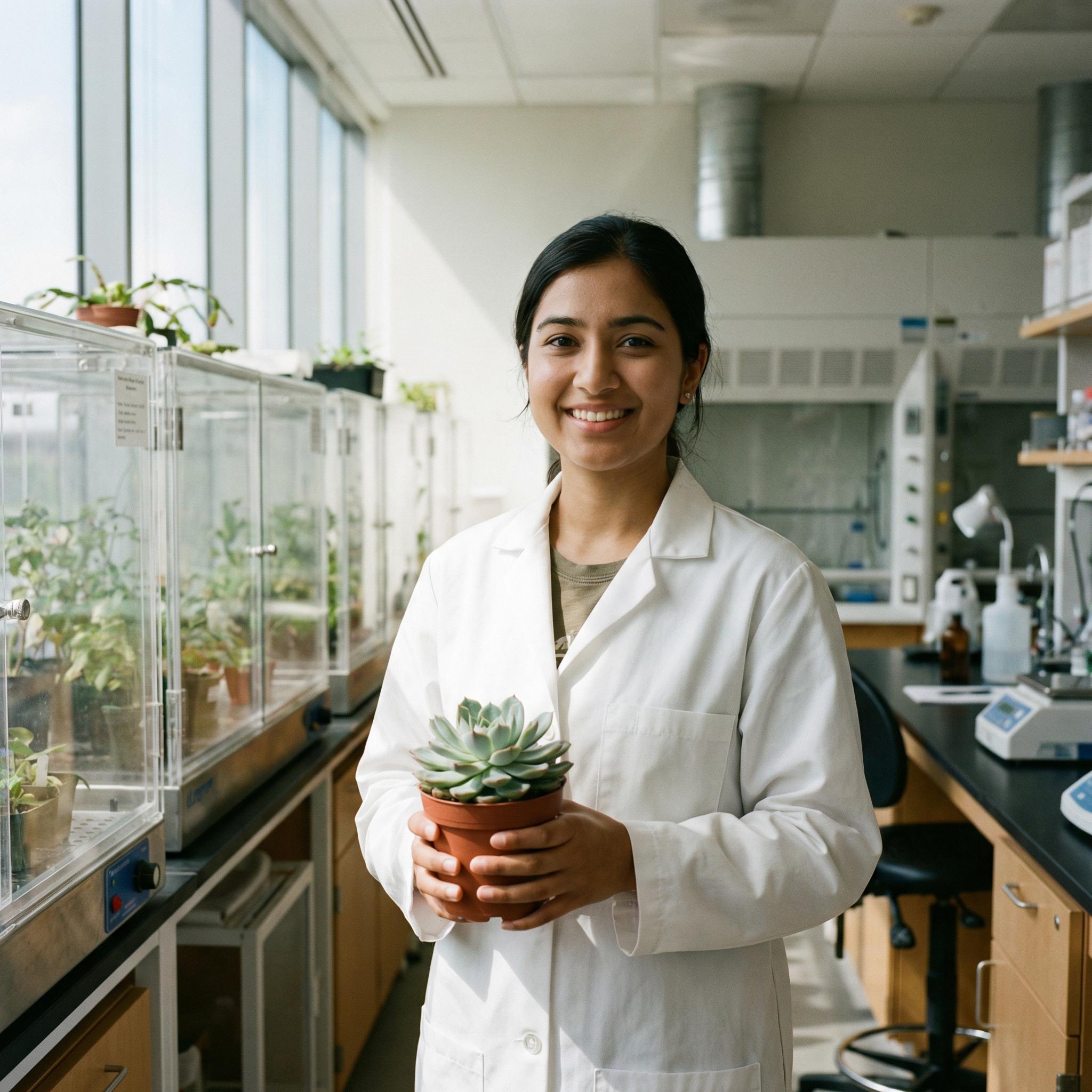 溏心vlog植物研究员林小薇